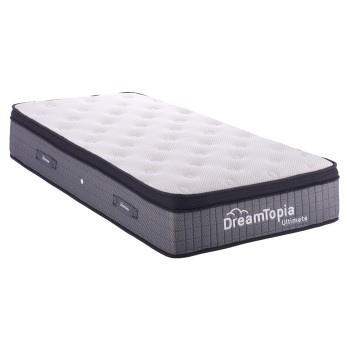 ΣΤΡΩΜΑ DREAMTOPIA, σειρά ULTIMATE HM661.90-200 POCKET SPRING ΜΕ ΑΝΩΣΤΡΩΜΑ 90X200x34Yεκ.