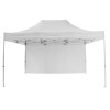 GAZEBO Β.ΤΥΠΟΥ CRESSEN HM6306 ΠΤΥΣΣΟΜ.-ΣΚΕΛΕΤΟΣ ΑΛΟΥΜ.ΑΣΗΜΙ-ΛΕΥΚΟ ΠΑΝΙ 3x4,5x3,4Yμ