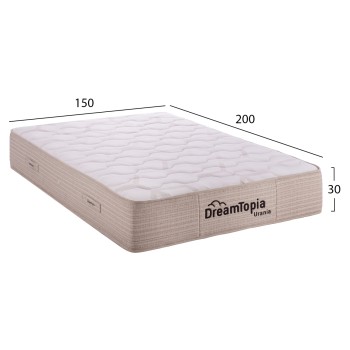 ΣΤΡΩΜΑ DREAMTOPIA, σειρά URANIA HM659.150 POCKET SPRING 150X200x30Yεκ.