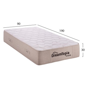 ΣΤΡΩΜΑ DREAMTOPIA, σειρά URANIA HM659.90 POCKET SPRING 90X190x30Yεκ.