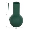 ΔΙΑΚΟΣΜΗΤΙΚΟ BAZO FLAGON HM4260.03 ΜΕΤΑΛΛΟ ΣΕ ΠΡΑΣΙΝΟ Φ26x45Υ εκ.