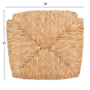 ΨΑΘΑ ΑΠΟ SEAGRASS ΓΙΑ ΞΥΛΙΝΗ ΚΑΡΕΚΛΑ ΚΑΦΕΝΕΙΟΥ- 38Χ35Χ3εκ.(πάχος) HM5097.11