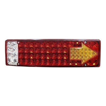 Πίσω Φανάρι Φορτηγού 73 LED 24 Volt Βέλος Universal Αδιάβροχο IP66 GloboStar 75518