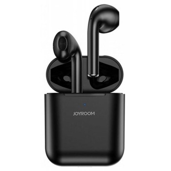 GloboStar® 87051 JOYROOM Originals JR-T03S TWS Earphones με Θήκη Φόρτισης True Wireless Bluetooth V5.0 Binaural Συμβατό με iOS & Android Μαύρο