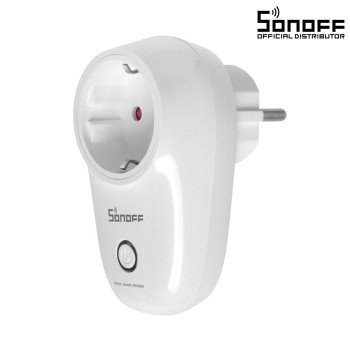 GloboStar® 80054 SONOFF S26R2ZBTPF-DE - Zigbee Smart Plug Schuko EU - Smart Plug