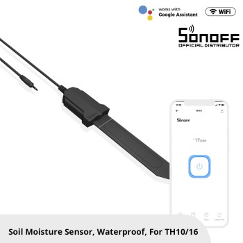 GloboStar® 80059 SONOFF MS01 - Smart Soil Moisture Sensor TH Sensor for TH10 & TH16 Models