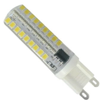 GloboStar® 115098 Λάμπα G9 LED SMD 2835 5.5W 510lm 320° AC 230V Σιλικόνης Dimmable Φυσικό Λευκό 4500K