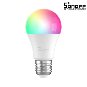 GloboStar® 80072 SONOFF B05-BL-A60 - LED BULB E27 A60 806lm 9W WiFi+Bluetooth RGBW (RED + Green + Blue + Cool White) Dimming Smart Bulb RGBW