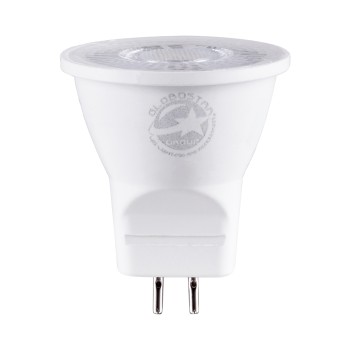 GloboStar® 60109 Σποτ LED GU5.3 MR11 3W 315lm 38° DC 12-24V IP20 Φ3.5 x Υ3.5cm Φυσικό Λευκό 4500K - 3 Years Warranty