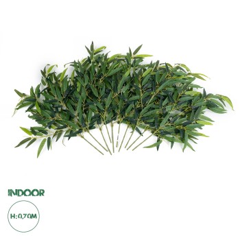 GloboStar® Artificial Garden BAMBOO BRANCH 20226 10 x Τεχνητά Διακοσμητικά Κλαδία Μπαμπού Π60 x Υ70cm