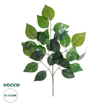 GloboStar® Artificial Garden APPLE BRANCH 20232 Τεχνητό Διακοσμητικό Κλαδί Μηλιάς Π55 x Υ60cm