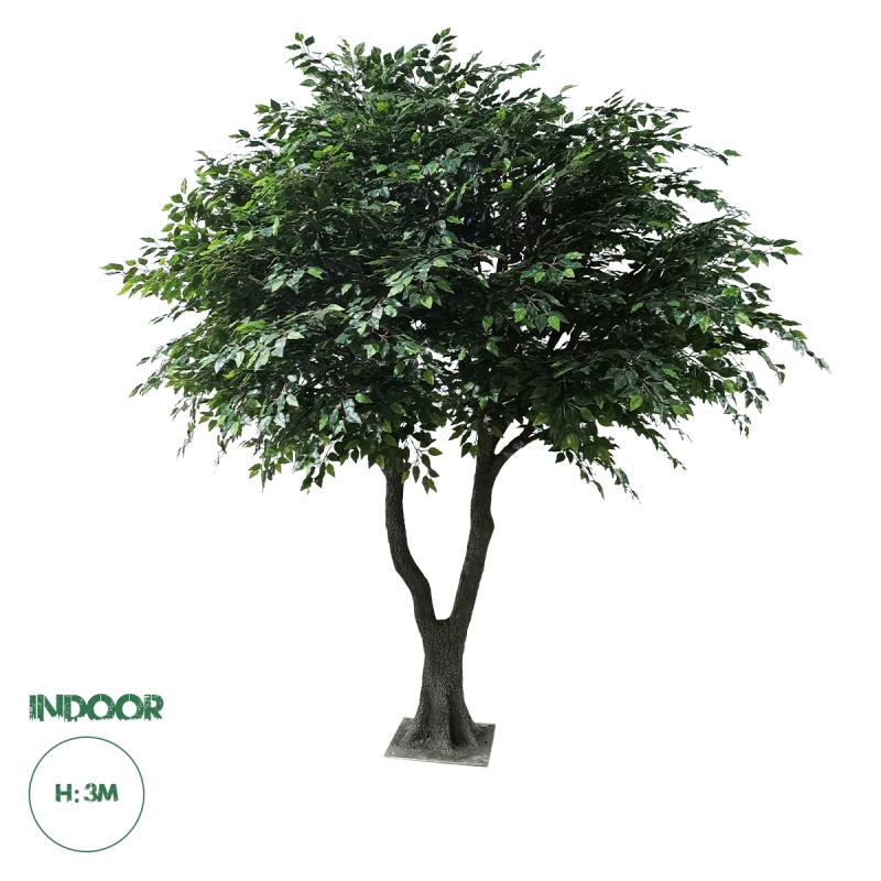 GloboStar® Artificial Garden BANYAN FICUS TREE 20361 Τεχνητό Διακοσμητικό Δέντρο Ινδική Συκιά Φίκος Υ300cm