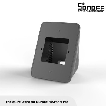 GloboStar® 80075 SONOFF StandB Enclosure Stand for NSPanel Pro or NSPanel Black - Βάση για NSPanel Pro η NSPanel Μαύρο