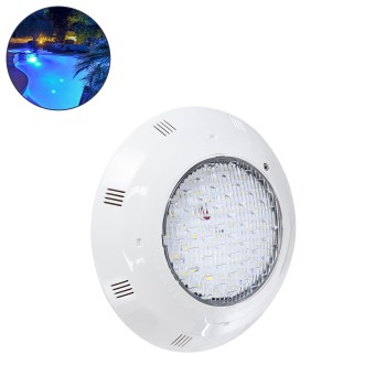 GloboStar® POOLΕΤΙ 61539 PRO Φωτιστικό Πισίνας LED 25W 2000lm 120° AC/DC 12V Αδιάβροχο IP68 IK06 Tempered Glass Φ30 x Υ6.5cm Φυσικό Λευκό 4500K - Bridgelux Chip - 2 Meter VDE Certified Cable - 3 Years Warranty