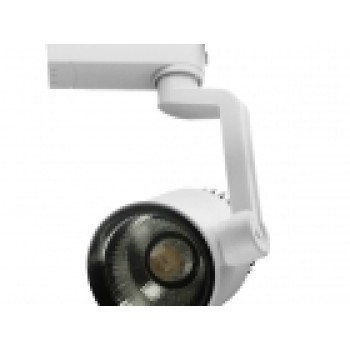 Globostar S-40022 Μονοφασικό Bridgelux COB LED Φωτιστικό Σποτ Ράγας 15W 230V 1800lm 24° Ψυχρό Λευκό 6000k