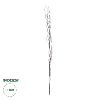 GloboStar® Artificial Garden REAL DRIED WITHERED VINE STEM 21221 Τεχνητό Διακοσμητικό Κλαδί Αμπελιού Y180cm