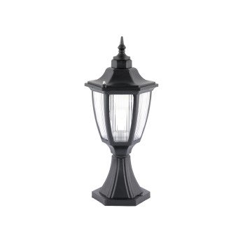 GLOBOSTAR® ENGLAND 202-0009 VINTAGE FLOOR LIGHT 1 X E27 IP44 - BLACK PLASTIC - L20 X W20 X Υ45CM