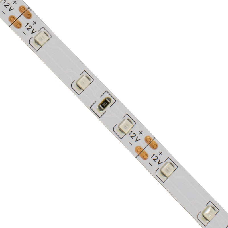 GloboStar® 70006 Ταινία LED SMD 2835 5m 4.8W/m 60LED/m 412lm/m 120° DC 12V IP20 Μπλε