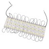 GloboStar® 73701 20 Τεμάχια x LED Modules 3 x SMD 5050 0.8W 80lm DC 12V Αδιάβροχο IP66 Ψυχρό Λευκό 6000K