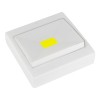 GloboStar® 79002 Φωτιστικό Διακόπτης Τοίχου LED COB 3W 280lm Μπαταρίας με Μαγνήτη και Διακόπτη ON/OFF IP44 Ψυχρό Λευκό 6000K