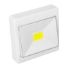 GloboStar® 79002 Φωτιστικό Διακόπτης Τοίχου LED COB 3W 280lm Μπαταρίας με Μαγνήτη και Διακόπτη ON/OFF IP44 Ψυχρό Λευκό 6000K