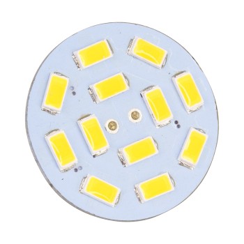 GloboStar® 76102 Λάμπα G4 Back Pin LED 12 SMD 5630 4.5W 8V-32V 450lm 120° Ψυχρό Λευκό 6000K Dimmable