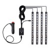 GloboStar® 81842 Car Underglow LED Tube Kit - Κρυφός Φωτισμός Αυτοκινήτου DC 12V 20W με Χειριστήριο Αδιάβροχο IP68 Πολύχρωμο RGB