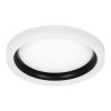 GloboStar® ARIANA 61034 Πλαφονιέρα Οροφής Κύκλος LED CCT 55W 6376lm 120° AC 220-240V - Εναλλαγή Φωτισμού μέσω Τηλεχειριστηρίου All In One Ψυχρό Λευκό 6000k+Φυσικό Λευκό 4500k+Θερμό Λευκό 2700k Dimmable Φ48cm - Μαύρο - 3 Years Warranty