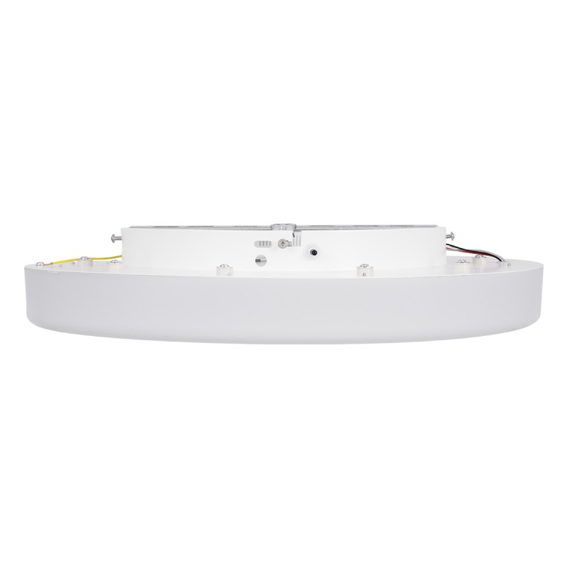 GloboStar® ARIANA 61035 Πλαφονιέρα Οροφής Κύκλος LED CCT 55W 6376lm 120° AC 220-240V - Εναλλαγή Φωτισμού μέσω Τηλεχειριστηρίου All In One Ψυχρό Λευκό 6000k+Φυσικό Λευκό 4500k+Θερμό Λευκό 2700k Dimmable Φ48cm - Λευκό - 3 Years Warranty