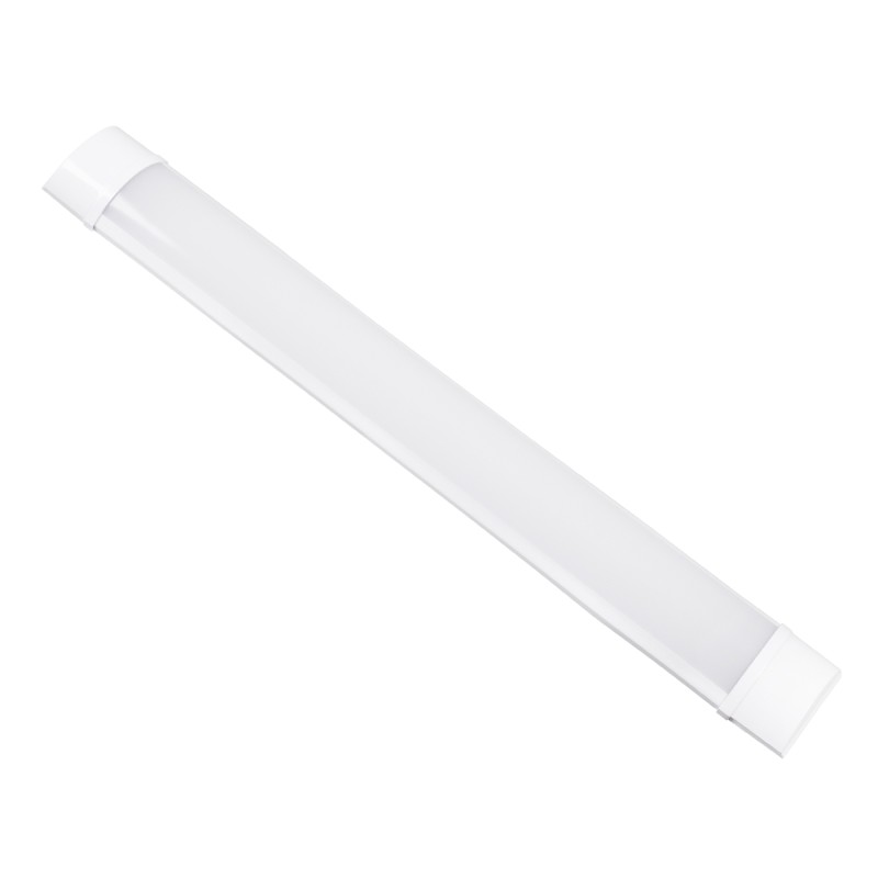 GloboStar® 60156 LED Γραμμικό Βιομηχανικό Φωτιστικό Tri-Proof 60cm 20W 1847lm 120° AC 220-240V Αδιάβροχο IP65 Μ60 x Π7.5 x Υ2.5cm Φυσικό Λευκό 4500K - 2 Χρόνια Εγγύηση