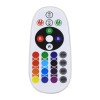 GloboStar® 70625 RGB Controller με Ασύρματο Χειριστήριο IR - Μεταλλάκτης Τροφοδοσίας AC/DC 230V Αδιάβροχος IP65 για OVALE 120° Degree Neon Flex LED RGB 4 Pin Max 1500W - Έως 100 Μέτρα