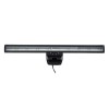 GloboStar® 76552 Φωτιστικό Οθόνης Anti-Glare E-Reading LED 5W 565lm DC 5V με Καλώδιο Τροφοδοσίας USB 2.0 & Ενσωματωμένο Χειριστήριο Εναλλαγής Χρωμάτων CCT Θερμό Λευκό 2700K - Φυσικό Λευκό 4500K - Ψυχρό Λευκό 6000K Dimmable Μαύρο Μ26 x Π4.5 x Υ4.5cm