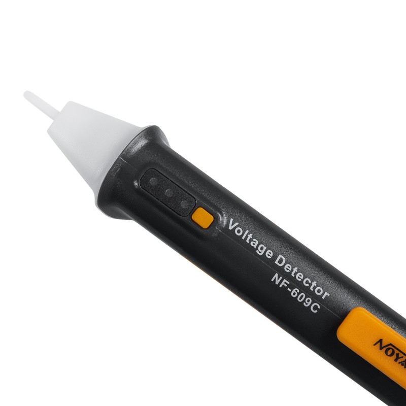 GloboStar 79990 Επαγγελματικός Ανιχνευτής Τάσης ΑC - Voltage Detector Χωρίς Επαφή 50-1000V με Φακό LED - Ένδειξη LED - Ρύθμηση Ευαισθησίας - Ένδειξη Ισχύος Σήματος - Εργαλείο Ηλεκτρολόγου