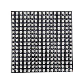 GloboStar® 90608 Digital Pixel Addressable Plate - Ψηφιακή Πλακέτα LED SMD 5050 61W/m 256LED/unit 256PIXEL/unit SPI/TTL Protocol IC WS2812/SK6812 4880lm/unit 120° DC 5V IP20 RGB - Μαύρο Σώμα - Μ160 x Π160 x Υ2mm - 5 Χρόνια Εγγύηση