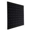 GloboStar® 90117 Digital Pixel Addressable Facade Panel - Ψηφιακό Πάνελ Πρόσοψης Κτιρίων LED SMD 3535 75W/m2 100LED/m2 100PIXEL/m2 SPI/TTL Protocol IC UCS512B 4500lm/m2 120° DC 12V IP67 RGB - Μαύρο Σώμα - Μ100 x Π100 x Υ3cm