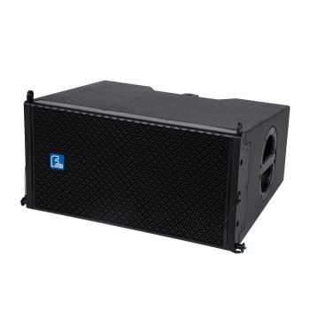 GloboStar® FDB DLA208 98017 PA Speaker - Παθητικό Ηχείο Line Array Κρεμαστό & Επιδαπέδιο 8Ω - 300W RMS (1200W Peak) - 2 x 8