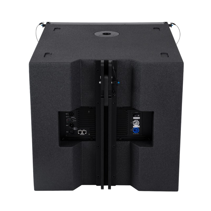 GloboStar® FDB DLA118BAS 98018 PA Speaker - Ενεργό Αυτοενισχυόμενο Subwoofer Line Array Κρεμαστό & Επιδαπέδιο με Ψηφιακό Ενισχυτή SA2.68 AC 220V/50-60Hz - 900W RMS/4Ω + 600W RMS/4Ω (2400W Peak) - 1 x 18