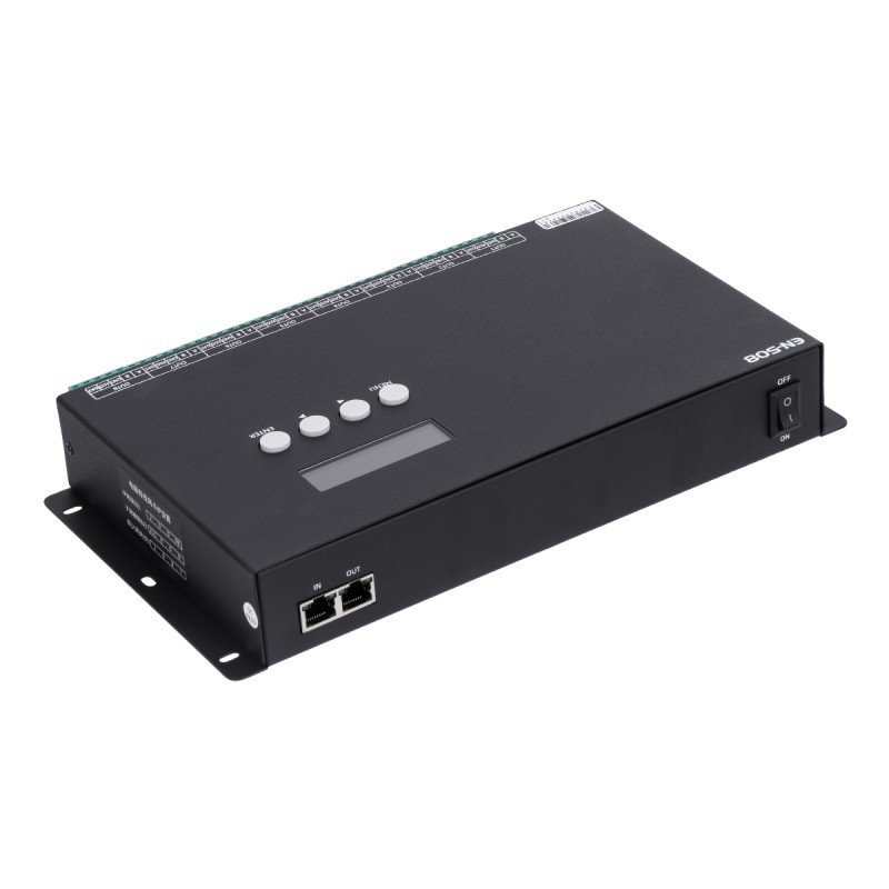 GloboStar® 90144 SEEKWAY EN-508 - Professional Channel Controller - Full Colour LED Digital SPI Pixel ONLINE Control System - Κεντρικός & Slave Controller Καναλιών Εξόδου για Ψηφιακά Προϊόντα LED Digital Pixel TTL & DMX512 - Single Colour & RGB & RGBW - S