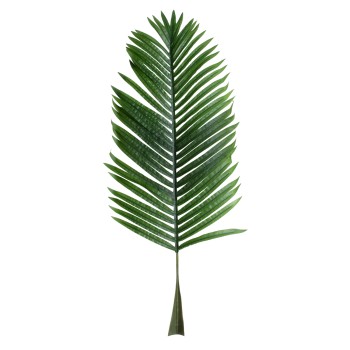 GloboStar® Artificial Garden ARECA PALM LEAF 20176 - Τεχνητό Διακοσμητικό Φύλο Φοινικόδεντρου Αρέκα Π45 x Υ125cm