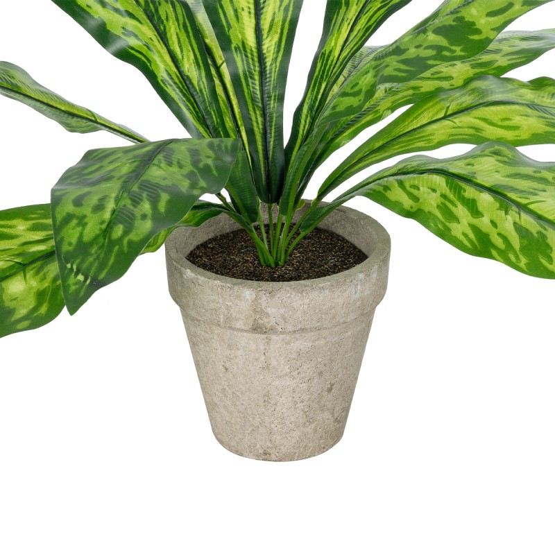 GloboStar® Artificial Garden  SPATHIPHYLLUM POTTED PLANT 20905 Διακοσμητικό Φυτό Σπαθίφυλλο Φ40 x Υ33cm