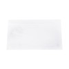 14*25cm invoice bag with glue transparent bag with black print