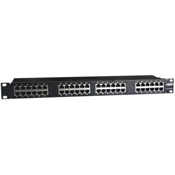 REFURBISHED PATCH PANEL AMPTRAC 48P MRJ21 CAT6 10GB SHIELDED/NOT KRONE GRADE A