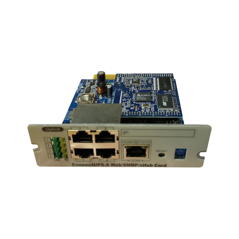 REFURBISHED CONNECTUPS-X WEB/SNMP/XHUB WEB SNMP CARD UPS -116750220-001 GRADE A