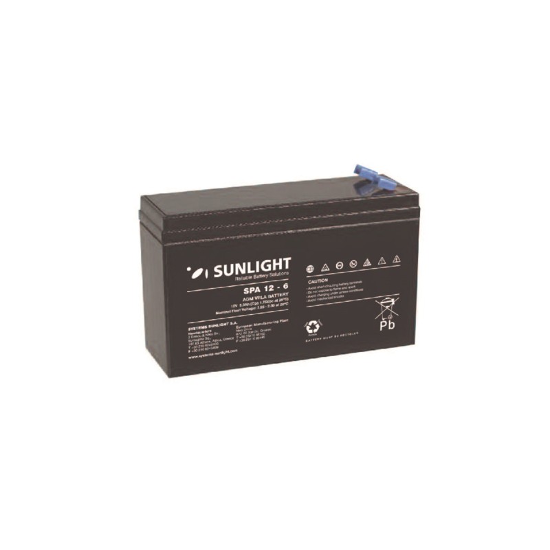 REFURBISHED BATTERY VRLA RECHARGABLE 12V-6AH FOR UPS NEW GRADE A