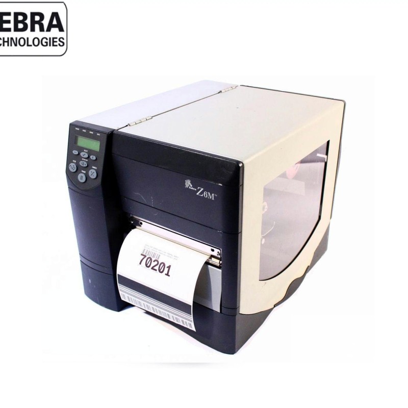 REFURBISHED PRINTER LABEL ZEBRA Z6M 200DPI SER/PAR GRADE A