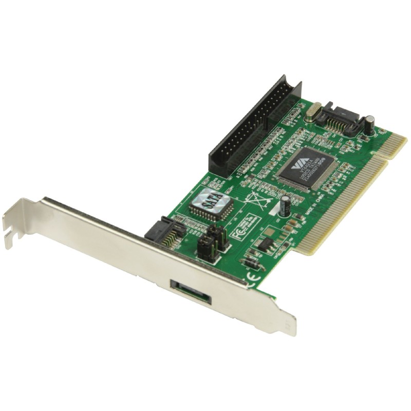 REFURBISHED CONTROLLER KONIG SERIAL ATA 2 PORT 1 IDE PCI CMP-SATAPCI11 GRADE A