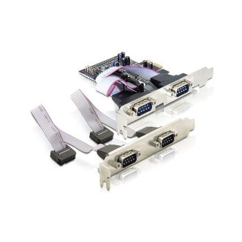 REFURBISHED CONTROLLER 4x SERIAL DELOCK RS-232 PCI-EX GRADE A