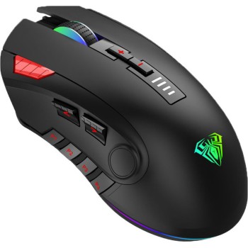 REFURBISHED MOUSE AULA H512 RGB WIRED USB BLACK NEW GRADE A