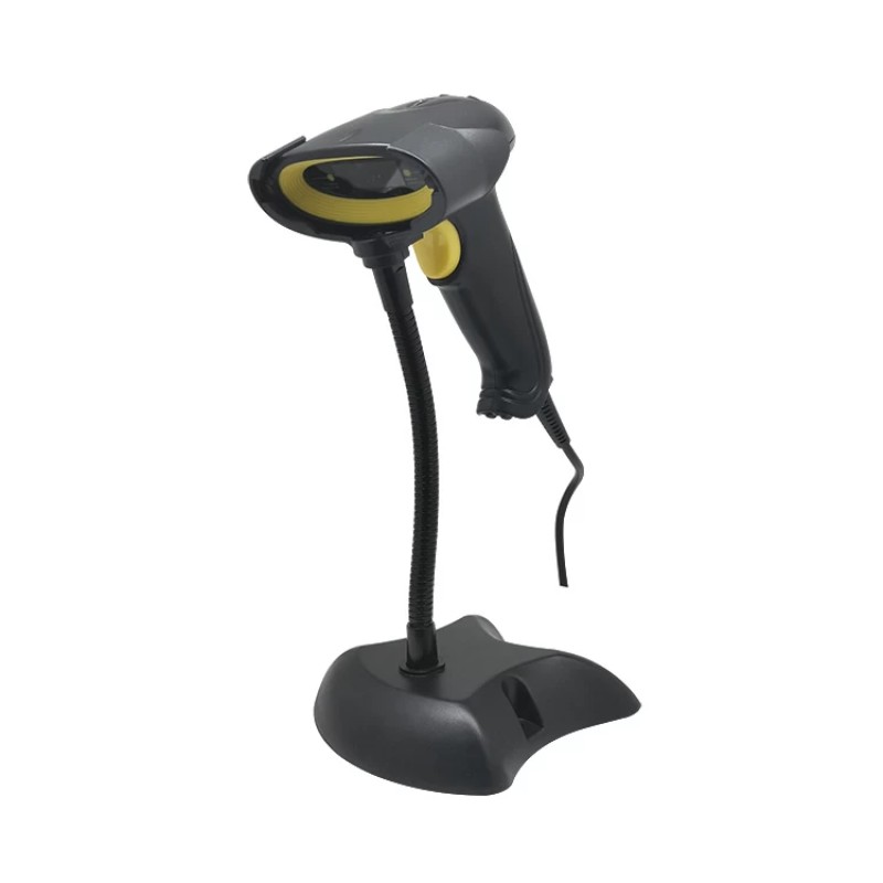 REFURBISHED POS BARCODE SCANNER SCAN-IT LA16 W. STAND USB NEW GRADE A