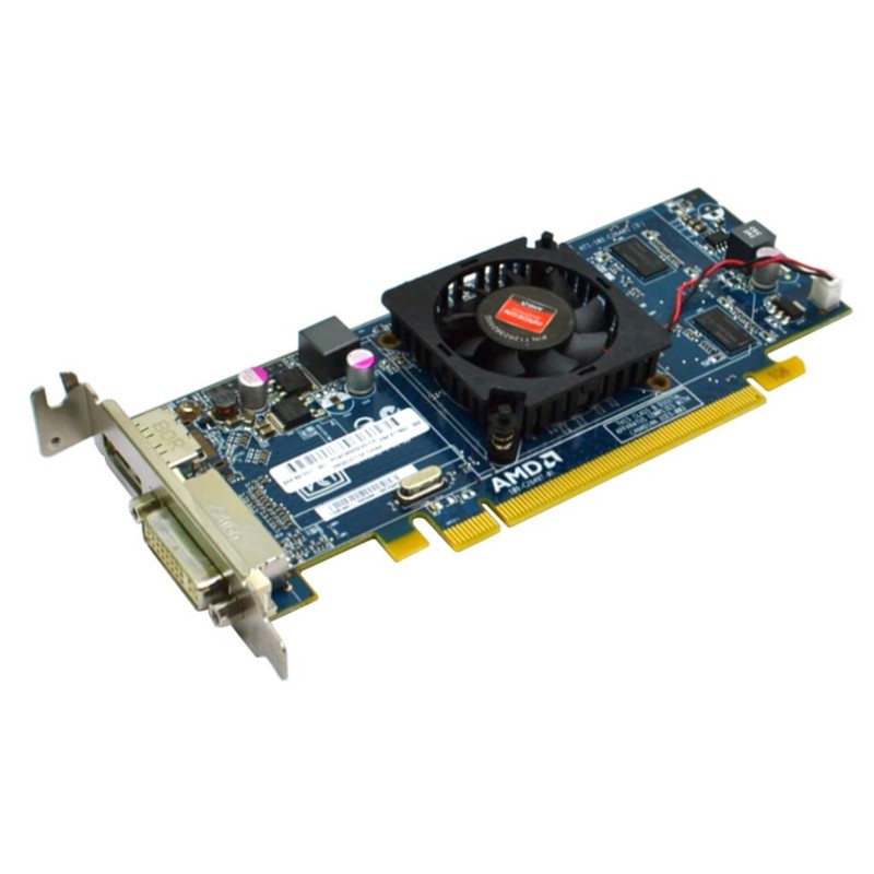 REFURBISHED VGA 1GB GDDR3 ATI RADEON HD7450 DVI/DPORT PCI-EX LP GRADE A